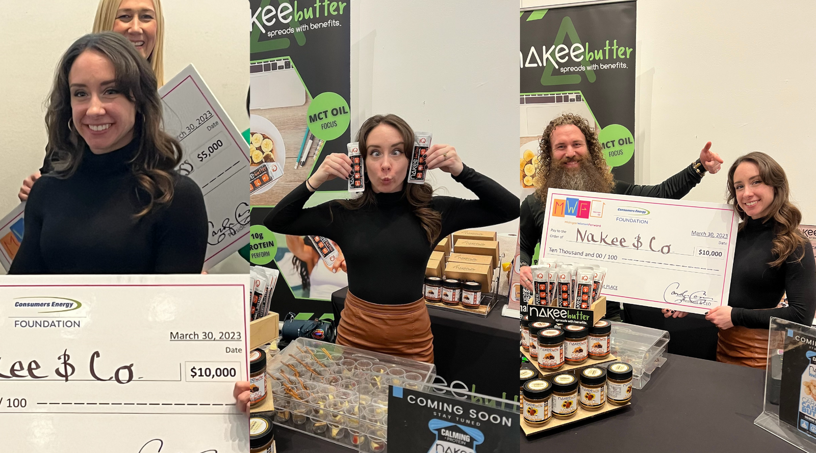 Michigan Women Forward Pitch Competition WIN!