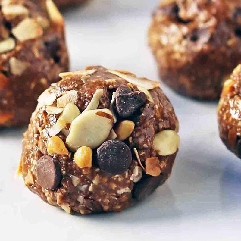 No-Bake Nakee Butter Balls