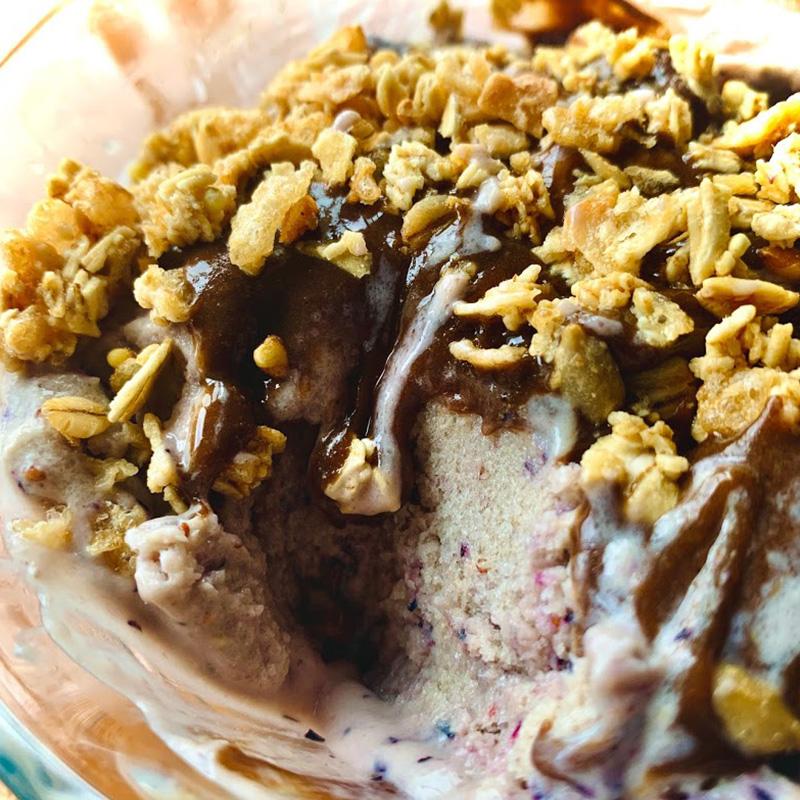 “Nice Cream” + Nakee Butter Sundae