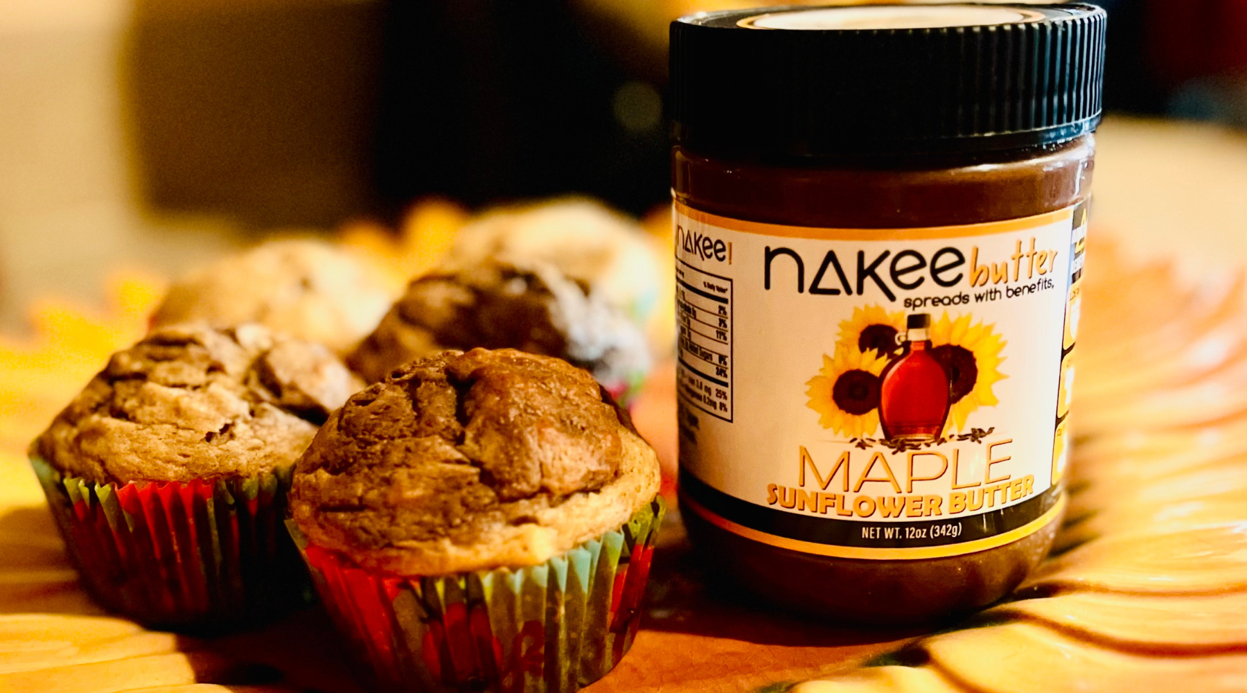 Nakee Butter Immunity Banana Muffins