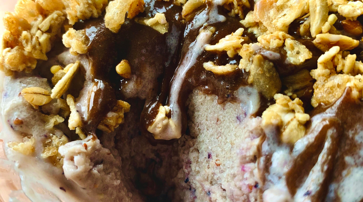 “Nice Cream” + Nakee Butter Sundae