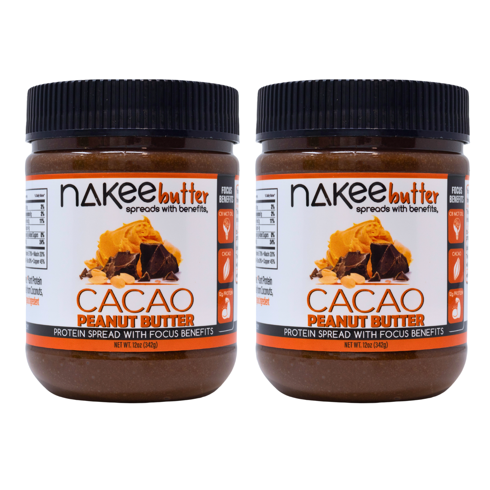 Nakee Butter Jar Bundle: Focus Jars x 2