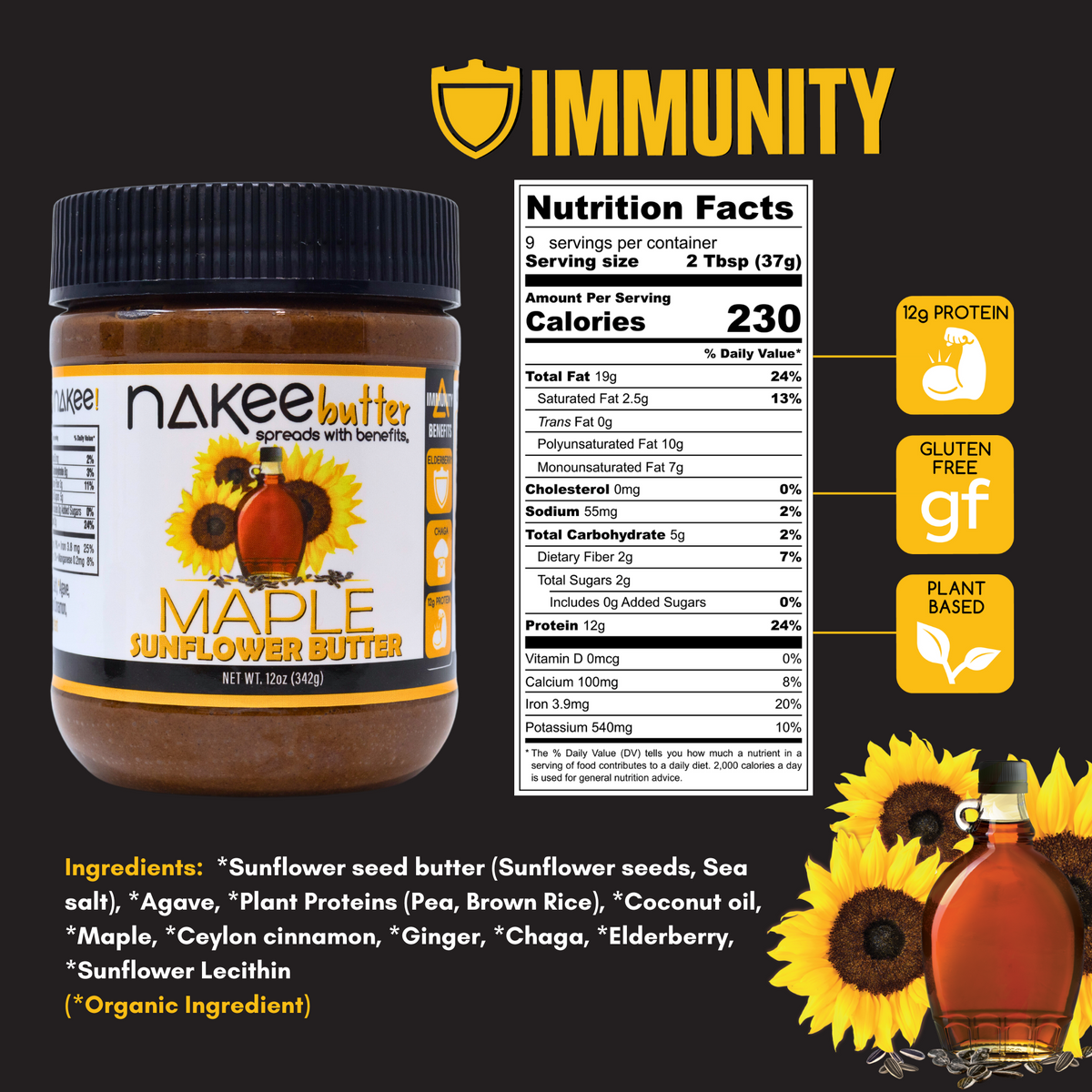 Nakee Butter Immunity Jar